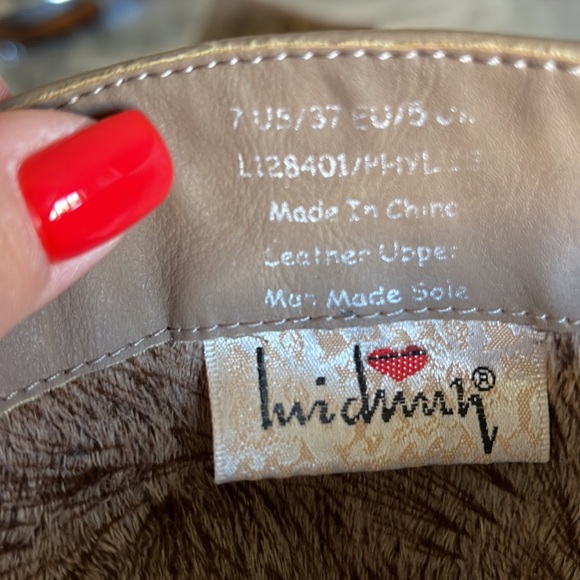 Luichiny ruched suede knee platform boots US 7 - Picture 11 of 12